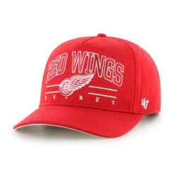 '47 BRAND NHL DETROIT RED WINGS ROSCOE '47 HITCH RED CAP