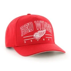 '47 BRAND NHL DETROIT RED WINGS ROSCOE '47 HITCH RED CAP 9 '47 BRAND NHL DETROIT RED WINGS ROSCOE '47 HITCH RED CAP -Headwear store H RSCOE05GWP RD HR F2