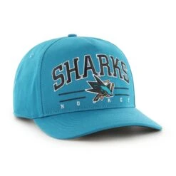 '47 BRAND NHL SAN JOSE SHARKS ROSCOE '47 HITCH DARK TEAL CAP 9 '47 BRAND NHL SAN JOSE SHARKS ROSCOE '47 HITCH DARK TEAL CAP -Headwear store H RSCOE22GWP DT HR F2