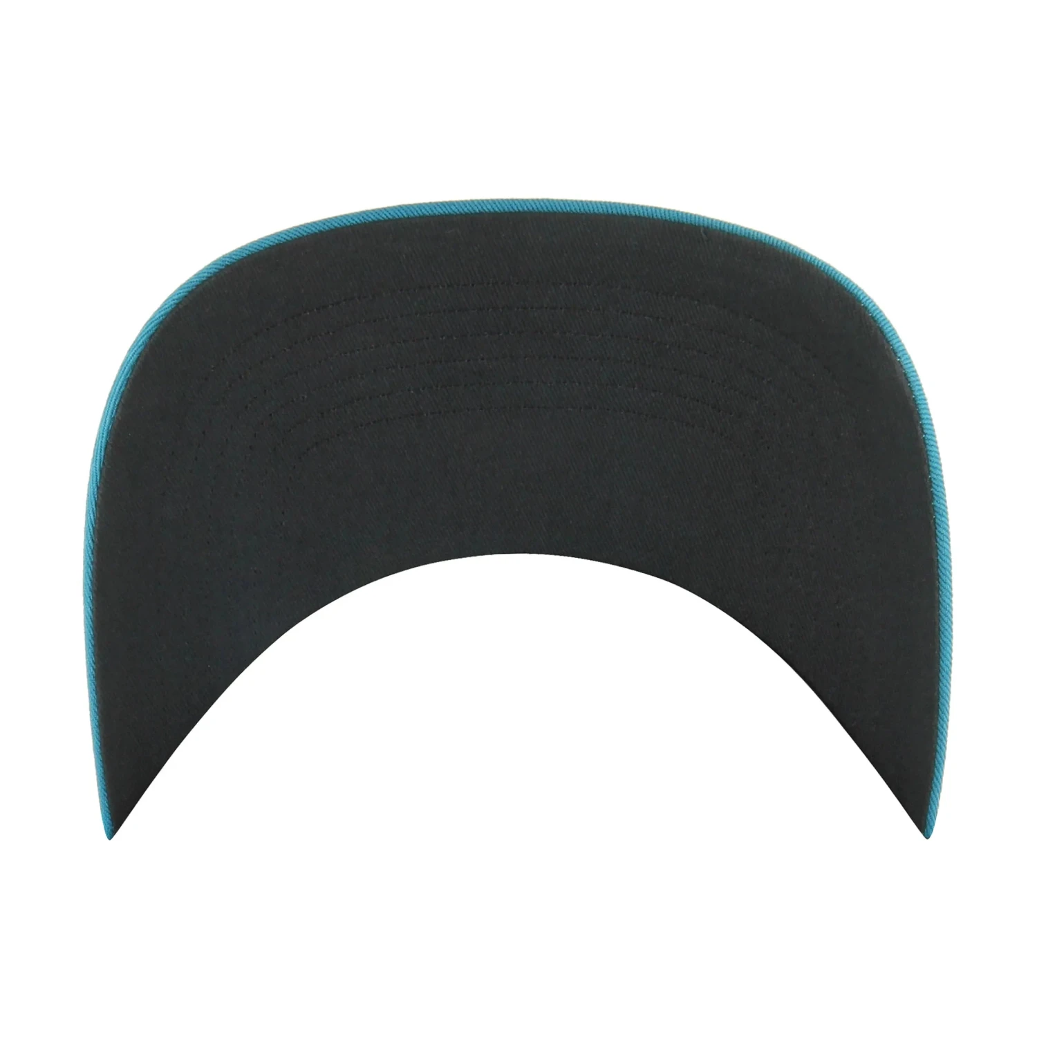 '47 BRAND NHL SAN JOSE SHARKS ROSCOE '47 HITCH DARK TEAL CAP 5 '47 BRAND NHL SAN JOSE SHARKS ROSCOE '47 HITCH DARK TEAL CAP - Image 3