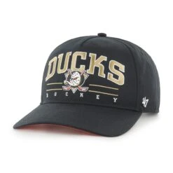 '47 BRAND NHL ANAHEIM DUCKS ROSCOE '47 HITCH BLACK CAP