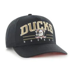 '47 BRAND NHL ANAHEIM DUCKS ROSCOE '47 HITCH BLACK CAP 8 '47 BRAND NHL ANAHEIM DUCKS ROSCOE '47 HITCH BLACK CAP -Headwear store H RSCOE25GWP BKC HR F2