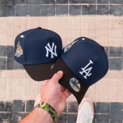 NEW ERA 9FORTY A-FRAME NEW YORK YANKEES WORLD SERIES 1999 TWO TONE / KHAKI UV SNAPBACK -Headwear store IMG 0496 30a12ca9 83d1 4049 8993 da1dda41da52