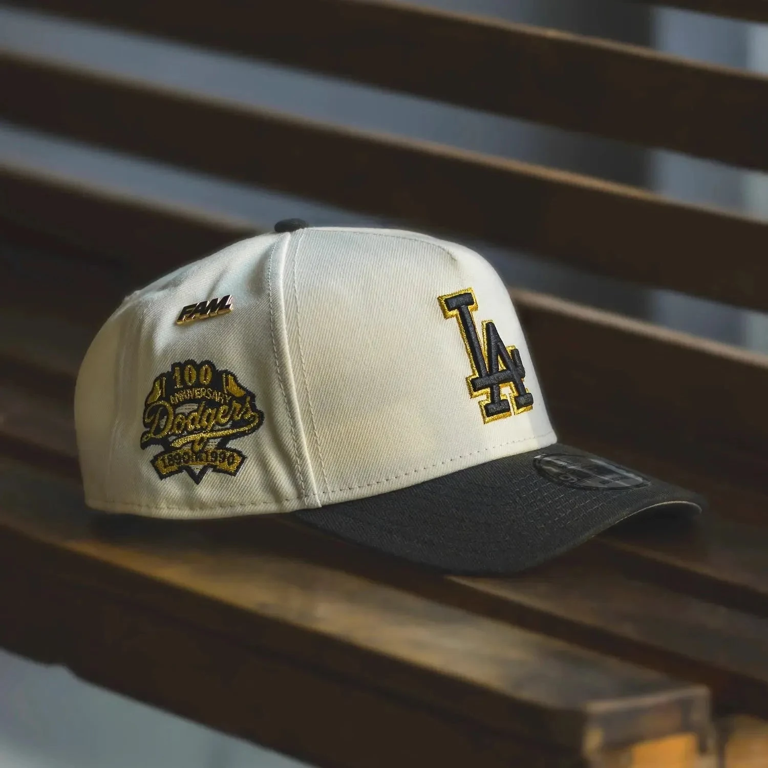 NEW ERA 9FORTY A-FRAME LOS ANGELES DODGERS 100TH ANNIVERSARY TWO TONE / GREY UV SNAPBACK 3 NEW ERA 9FORTY A-FRAME LOS ANGELES DODGERS 100TH ANNIVERSARY TWO TONE / GREY UV SNAPBACK