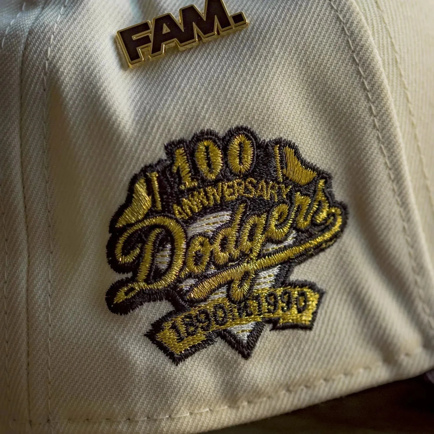 NEW ERA 9FORTY A-FRAME LOS ANGELES DODGERS 100TH ANNIVERSARY TWO TONE / GREY UV SNAPBACK 5 NEW ERA 9FORTY A-FRAME LOS ANGELES DODGERS 100TH ANNIVERSARY TWO TONE / GREY UV SNAPBACK - Image 3