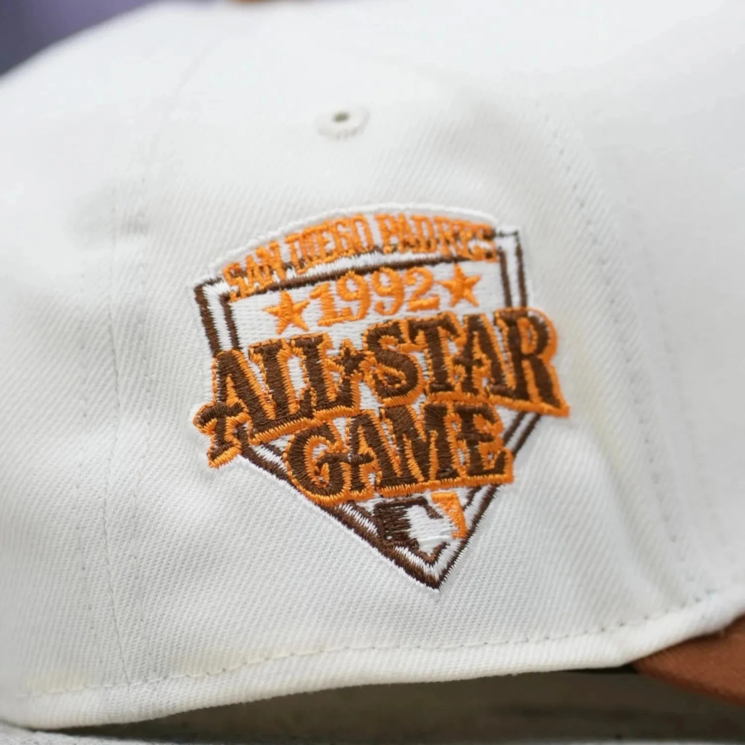 NEW ERA 9FORTY A-FRAME SAN DIEGO PADRES ALL STAR GAME 1992 TWO TONE / GREY UV SNAPBACK 4 NEW ERA 9FORTY A-FRAME SAN DIEGO PADRES ALL STAR GAME 1992 TWO TONE / GREY UV SNAPBACK - Image 2