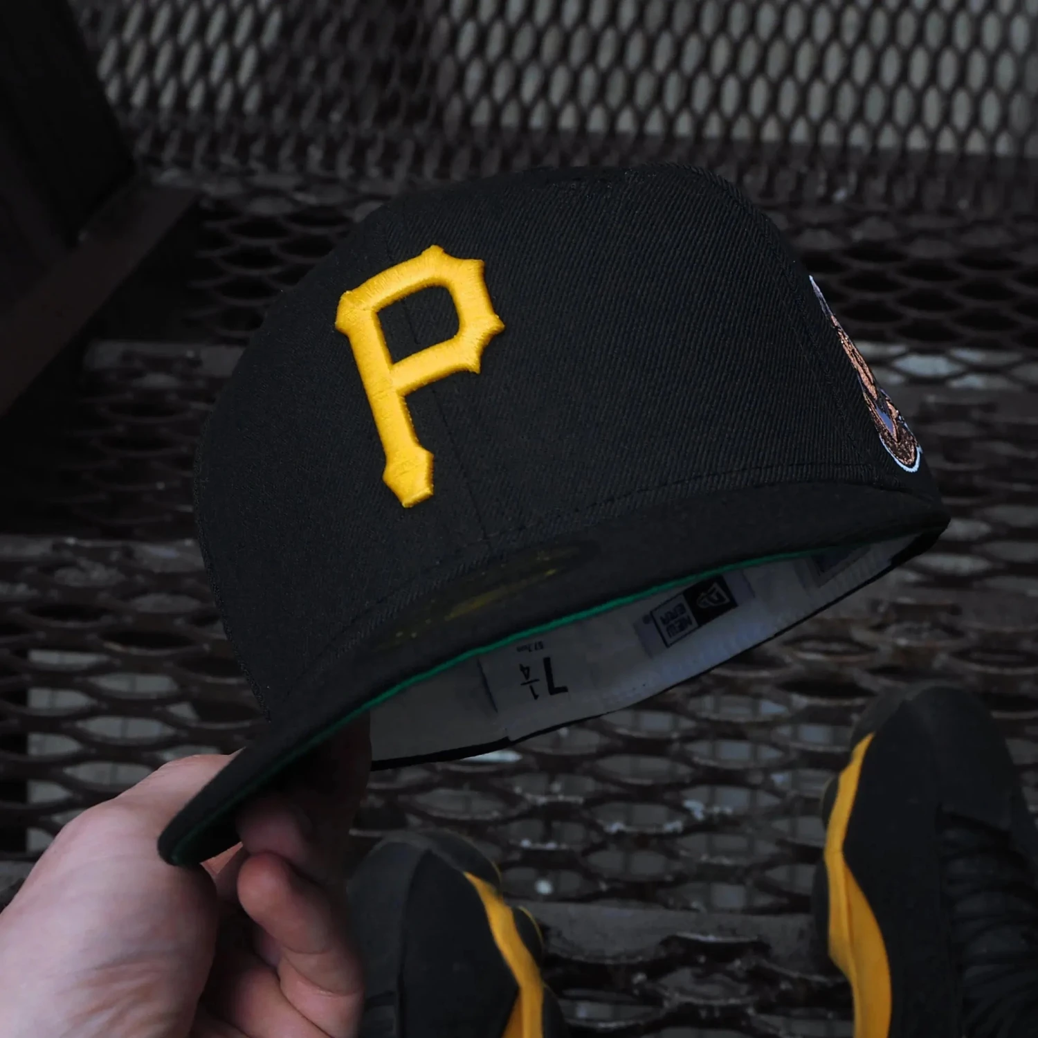 NEW ERA 59FIFTY MLB PITTSBURGH PIRATES WORLD SERIES 1960 BLACK / GREEN UV FITTED CAP 3 NEW ERA 59FIFTY MLB PITTSBURGH PIRATES WORLD SERIES 1960 BLACK / GREEN UV FITTED CAP