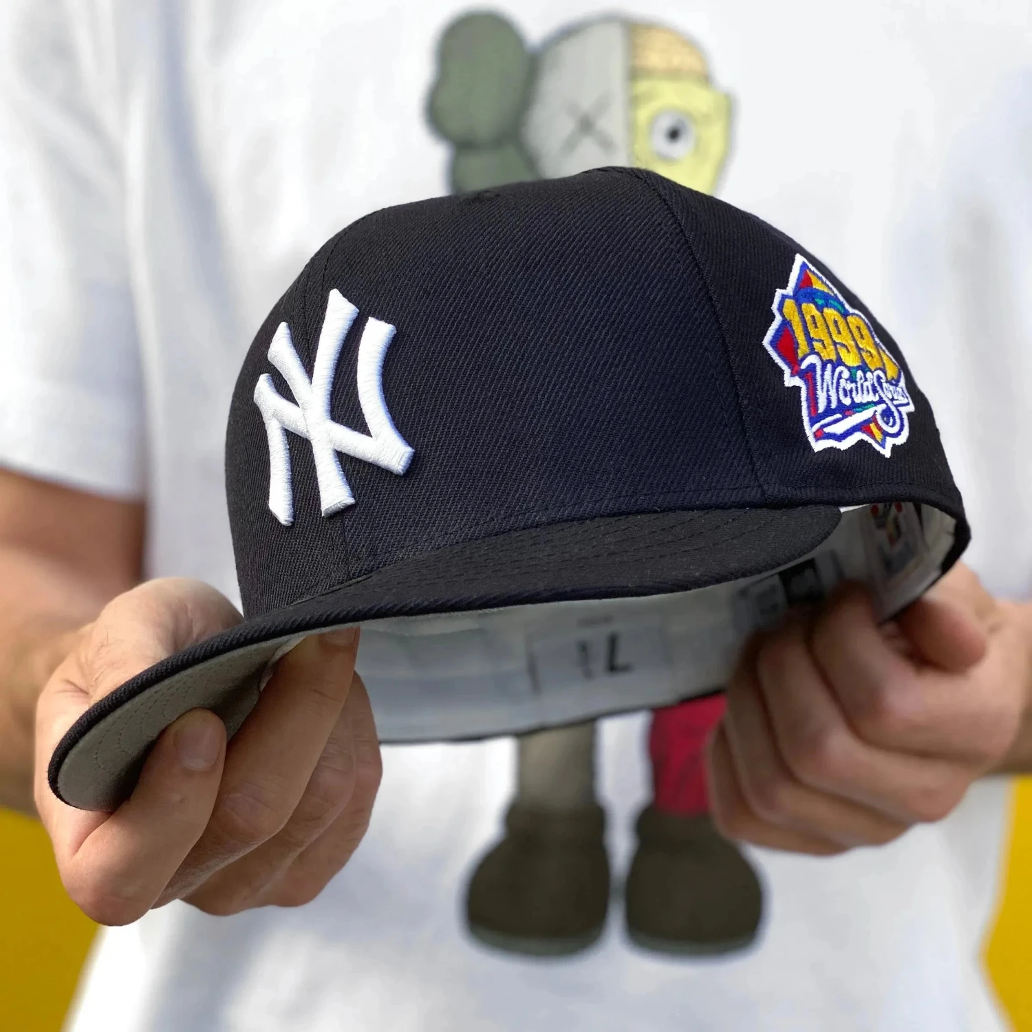 NEW ERA 59FIFTY MLB NEW YORK YANKEES NAVY/GREY UV FITTED CAP 3 NEW ERA 59FIFTY MLB NEW YORK YANKEES NAVY/GREY UV FITTED CAP