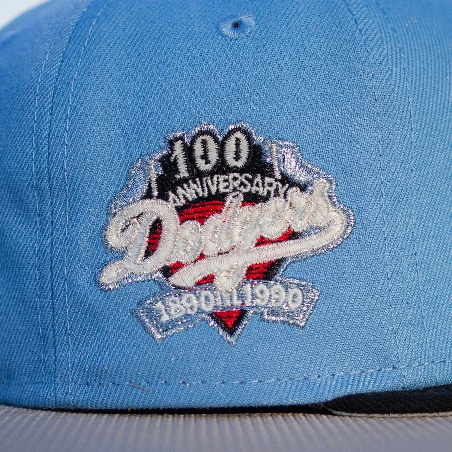 NEW ERA 59FIFTY MLB LOS ANGELES DODGERS 100TH ANNIVERSARY TWO TONE / GREY UV FITTED CAP 6 NEW ERA 59FIFTY MLB LOS ANGELES DODGERS 100TH ANNIVERSARY TWO TONE / GREY UV FITTED CAP - Image 4
