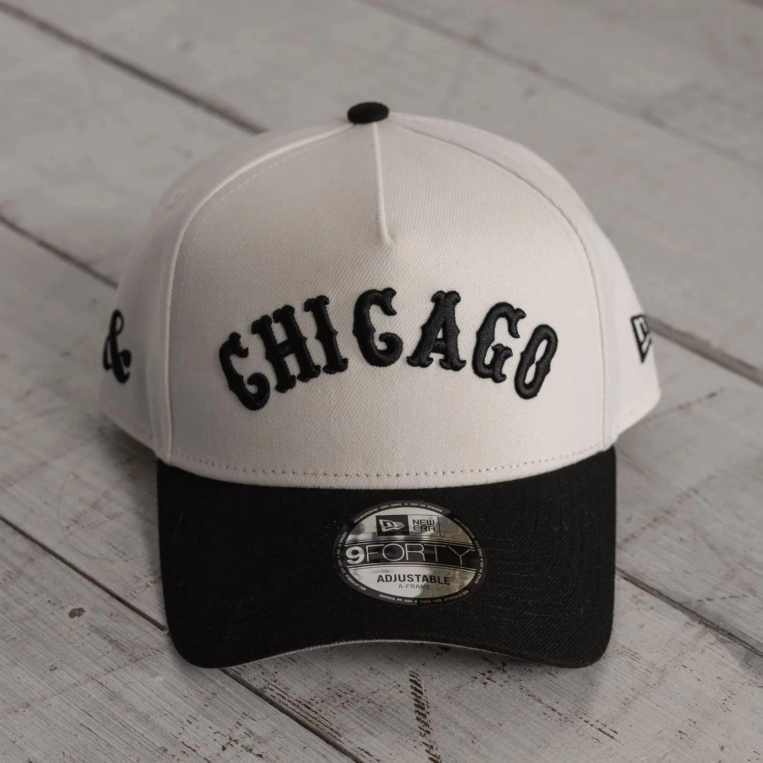 NEW ERA 9FORTY A-FRAME MLB CHICAGO WHITE SOX FOREVER & EVER TWO TONE / GREY UV SNAPBACK CAP 4 NEW ERA 9FORTY A-FRAME MLB CHICAGO WHITE SOX FOREVER & EVER TWO TONE / GREY UV SNAPBACK CAP - Image 2