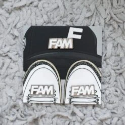 FAM LACE LOCKS + PIN METALLIC SILVER / WHITE