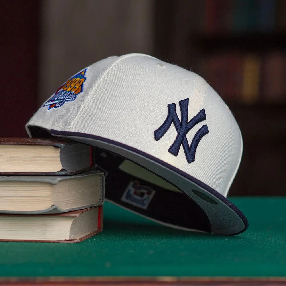 NEW ERA 59FIFTY MLB NEW YORK YANKEES WS 1999 TWO TONE / GREY UV FITTED CAP 3 NEW ERA 59FIFTY MLB NEW YORK YANKEES WS 1999 TWO TONE / GREY UV FITTED CAP