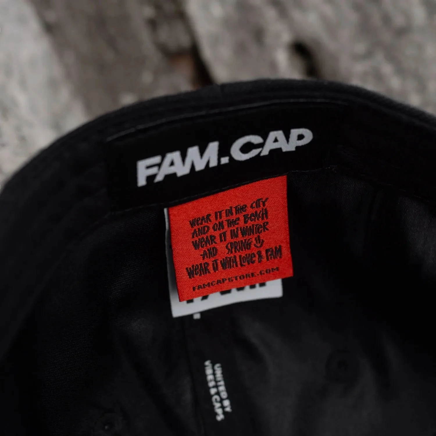 FAM.CAP CORE BLACK SNAPBACK /GREEN UV 9 FAM.CAP CORE BLACK SNAPBACK /GREEN UV - Image 7