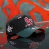NEW ERA 9FORTY A-FRAME OAKLAND ATHLETICS 30TH ANNIVERSARY TWO TONE / SCARLET UV SNAPBACK