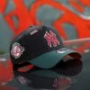 NEW ERA 9FORTY A-FRAME NEW YORK YANKEES 100TH ANNIVERSARY TWO TONE / SCARLET UV SNAPBACK