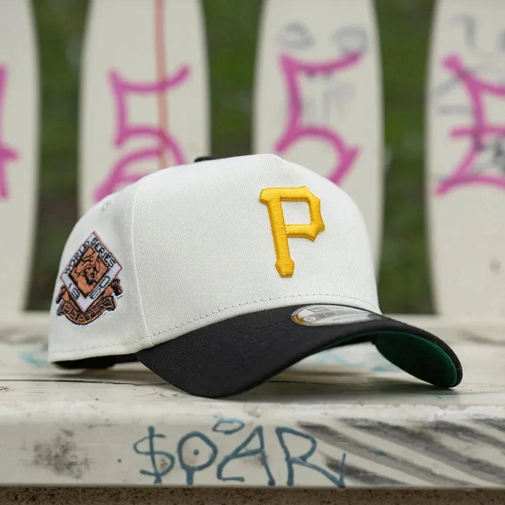 NEW ERA 9FORTY A-FRAME MLB PITTSBURGH PIRATES WORLD SERIES 1960 TWO TONE / KELLY GREEN UV SNAPBACK 3 NEW ERA 9FORTY A-FRAME MLB PITTSBURGH PIRATES WORLD SERIES 1960 TWO TONE / KELLY GREEN UV SNAPBACK