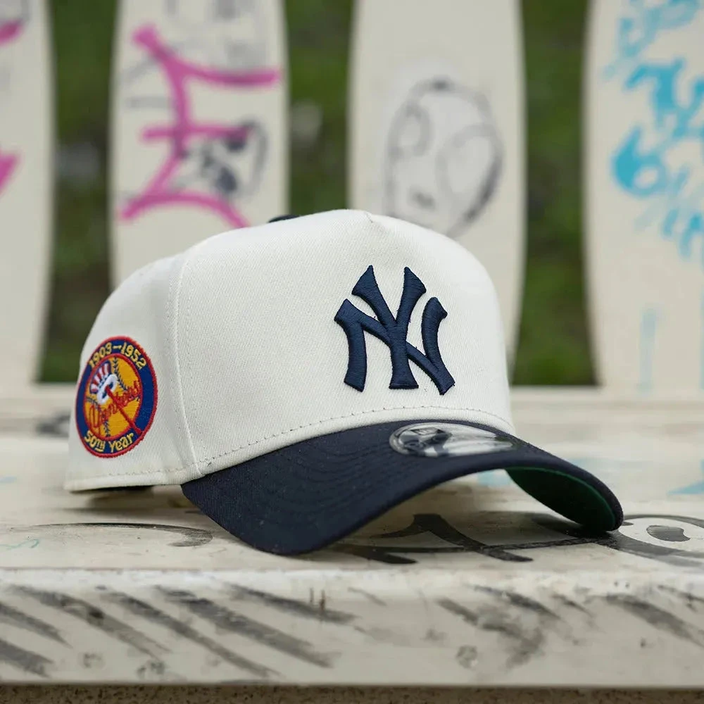 NEW ERA 9FORTY A-FRAME MLB NEW YORK YANKEES 50TH ANNIVERSARY TWO TONE / KELLY GREEN UV SNAPBACK 3 NEW ERA 9FORTY A-FRAME MLB NEW YORK YANKEES 50TH ANNIVERSARY TWO TONE / KELLY GREEN UV SNAPBACK