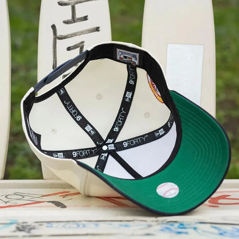 NEW ERA 9FORTY A-FRAME MLB NEW YORK YANKEES 50TH ANNIVERSARY TWO TONE / KELLY GREEN UV SNAPBACK 8 NEW ERA 9FORTY A-FRAME MLB NEW YORK YANKEES 50TH ANNIVERSARY TWO TONE / KELLY GREEN UV SNAPBACK - Image 6