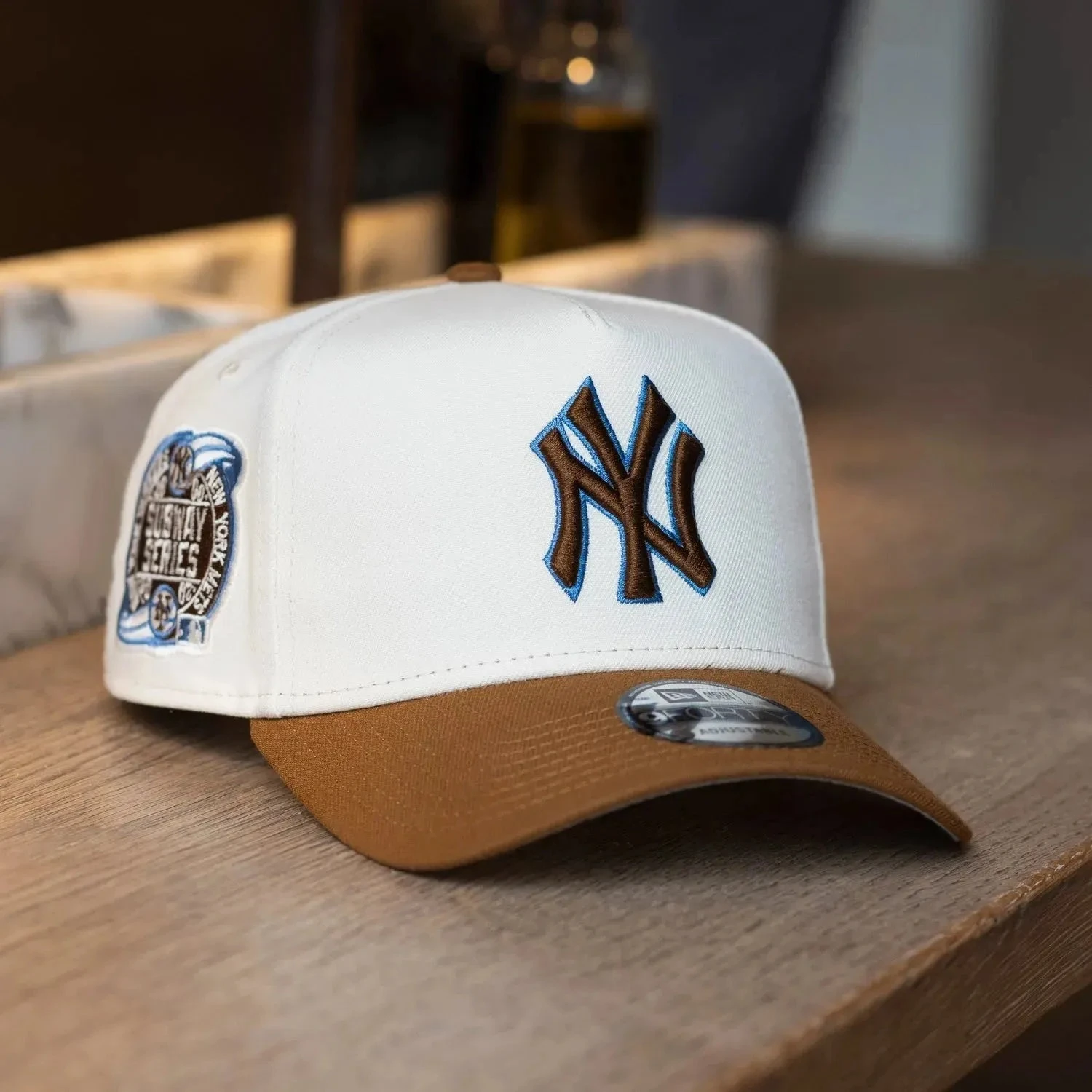 NEW ERA 9FORTY A-FRAME MLB NEW YORK YANKEES SUBWAY SERIES 2000 TWO TONE / GREY UV CAP 3 NEW ERA 9FORTY A-FRAME MLB NEW YORK YANKEES SUBWAY SERIES 2000 TWO TONE / GREY UV CAP