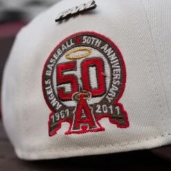 NEW ERA 9FORTY A-FRAME LOS ANGELES ANGELS 50TH ANNIVERSARY TWO TONE / GREY UV SNAPBACK -Headwear store P4151100