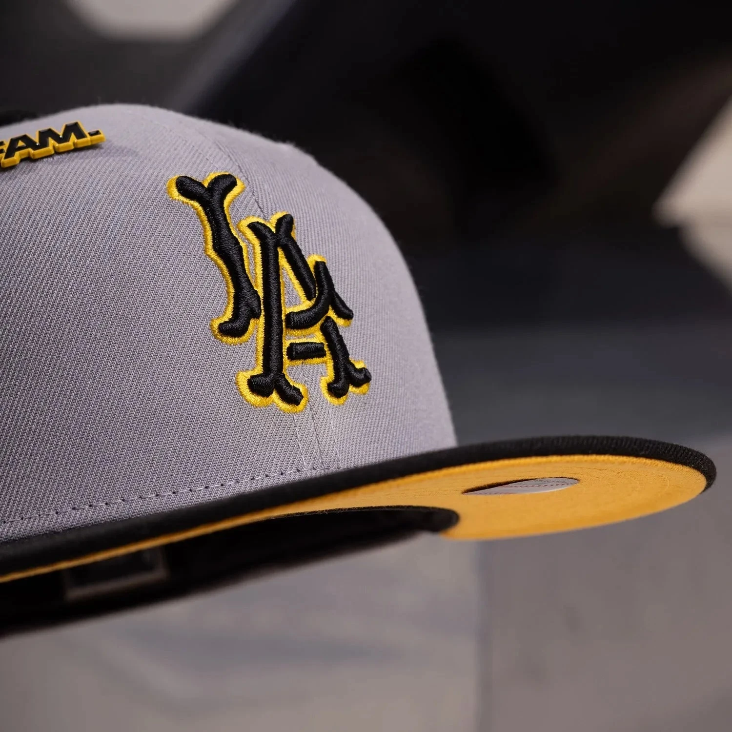 LA ANGELS CAP GREY 35TH PATCH / NEW ERA 59FIFTY FITTED 4 LA ANGELS CAP GREY 35TH PATCH / NEW ERA 59FIFTY FITTED - Image 2