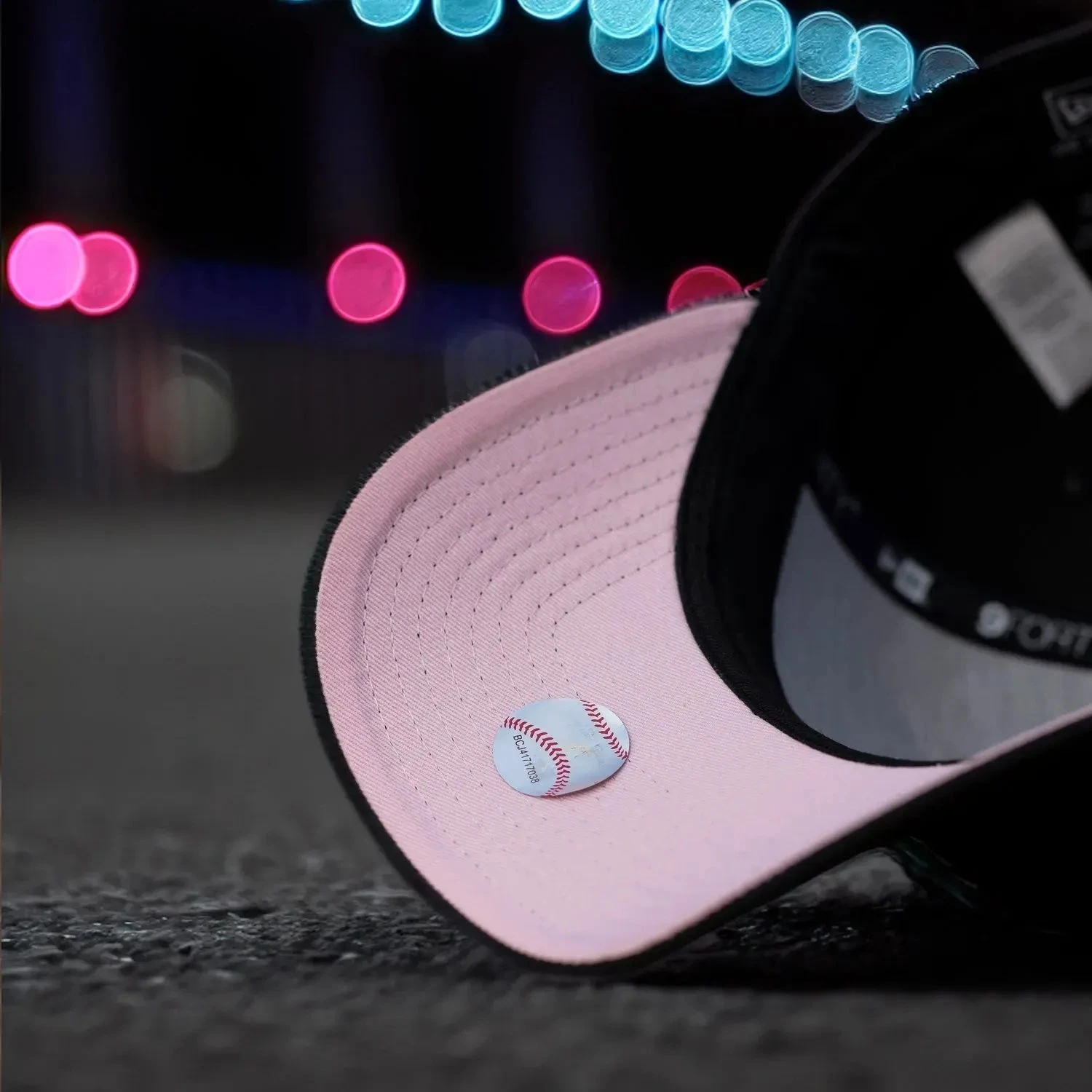 NEW ERA 9FORTY A-FRAME MLB SAN FRANCISCO GIANTS 20TH ANNIVERSARY BLACK / PINK UV CAP 5 NEW ERA 9FORTY A-FRAME MLB SAN FRANCISCO GIANTS 20TH ANNIVERSARY BLACK / PINK UV CAP - Image 3