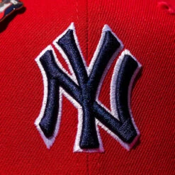 NEW ERA 59FIFTY MLB NEW YORK YANKEES WORLD SERIES 1999 NOOKIE EDITION RED / GREY UV FITTED CAP 18 NEW ERA 59FIFTY MLB NEW YORK YANKEES WORLD SERIES 1999 NOOKIE EDITION RED / GREY UV FITTED CAP -Headwear store P5050285