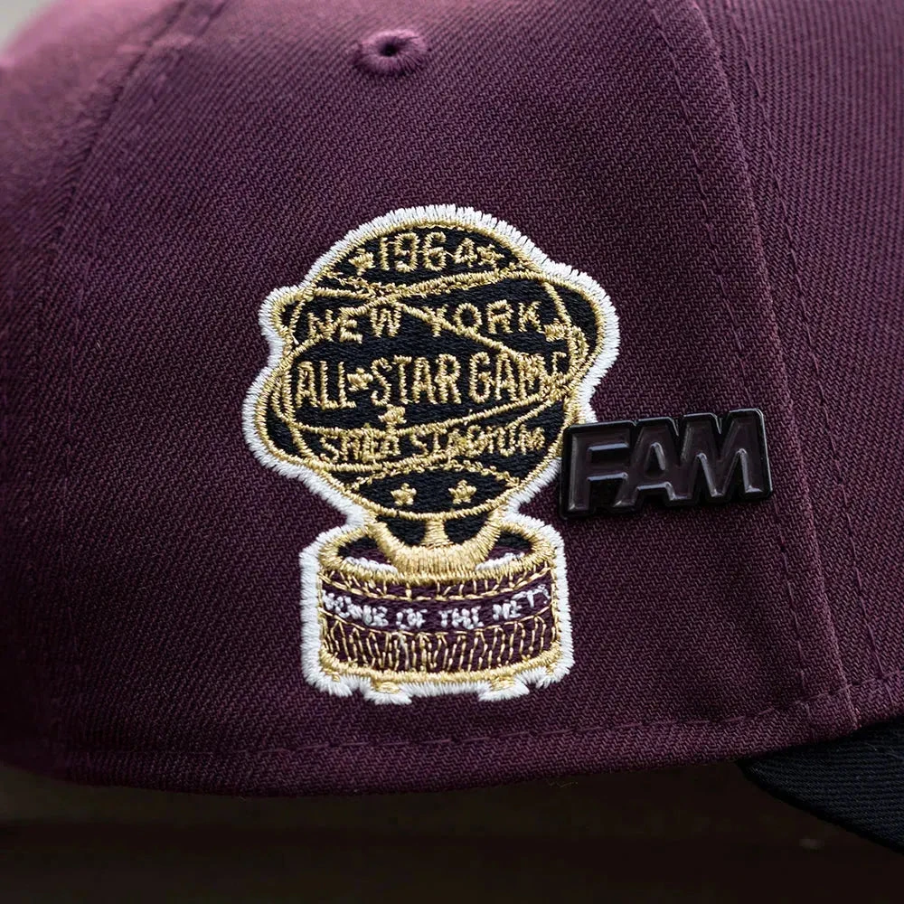 NEW ERA 9FORTY A-FRAME MLB NEW YORK METS ALL STAR GAME 1964 TWO TONE / GREY UV SNAPBACK 6 NEW ERA 9FORTY A-FRAME MLB NEW YORK METS ALL STAR GAME 1964 TWO TONE / GREY UV SNAPBACK - Image 4