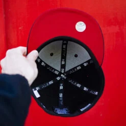 NEW ERA 59FIFTY MLB HOUSTON ASTROS WORLD SERIES 2017 BLACK / RED UV FITTED CAP -Headwear store P5117660