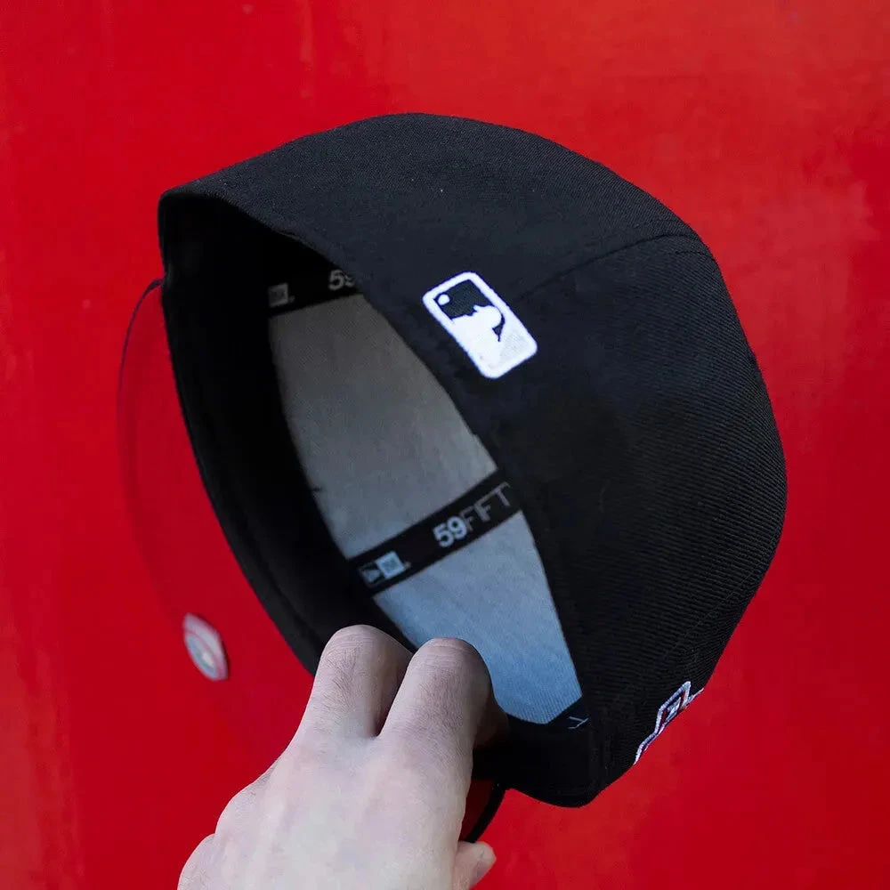 NEW ERA 59FIFTY MLB CHICAGO WHITE SOX ALL STAR GAME 2003 BLACK WOOL / RED UV FITTED CAP 5 NEW ERA 59FIFTY MLB CHICAGO WHITE SOX ALL STAR GAME 2003 BLACK WOOL / RED UV FITTED CAP - Image 3