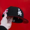 NEW ERA 59FIFTY MLB LOS ANGELES DODGERS 50TH ANNIVERSARY BLACK / RED UV FITTED CAP 2 NEW ERA 59FIFTY MLB LOS ANGELES DODGERS 50TH ANNIVERSARY BLACK / RED UV FITTED CAP -Headwear store P5117675
