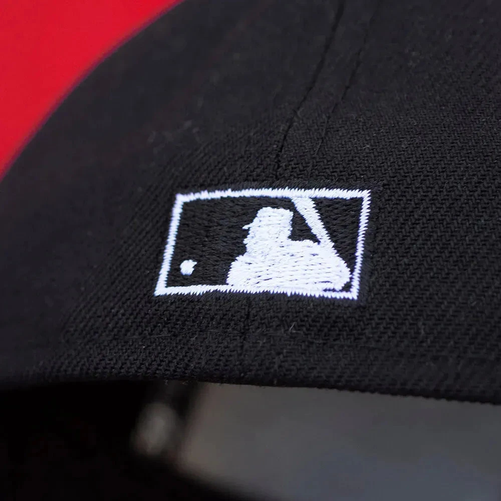 NEW ERA 59FIFTY MLB LOS ANGELES DODGERS 50TH ANNIVERSARY BLACK / RED UV FITTED CAP 7 NEW ERA 59FIFTY MLB LOS ANGELES DODGERS 50TH ANNIVERSARY BLACK / RED UV FITTED CAP - Image 5