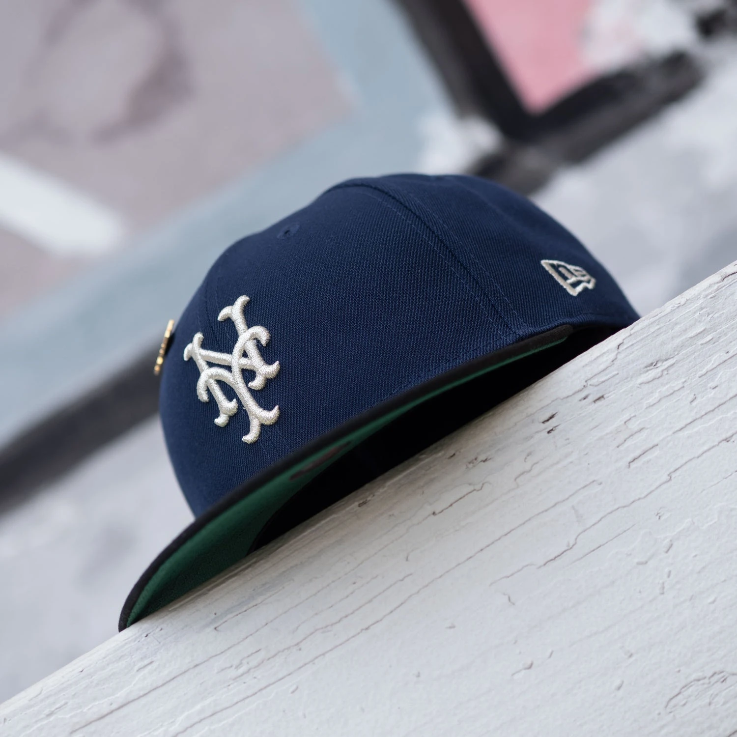 NEW ERA 59FIFTY MLB NEW YORK METS SHEA STADIUM TWO TONE / KELLY GREEN UV FITTED CAP 4 NEW ERA 59FIFTY MLB NEW YORK METS SHEA STADIUM TWO TONE / KELLY GREEN UV FITTED CAP - Image 2