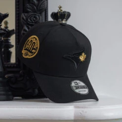 NEW ERA 9FORTY A-FRAME MLB TORONTO BLUE JAYS 30 SEASONS BLACK / GREY UV SNAPBACK