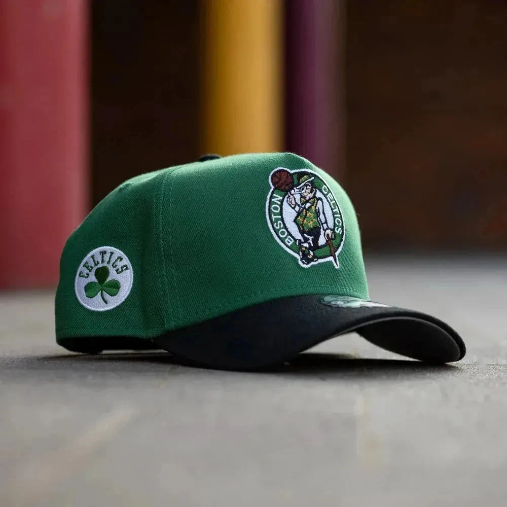 NEW ERA 9FORTY A-FRAME NBA BOSTON CELTICS TWO TONE / GREY UV SNAPBACK 3 NEW ERA 9FORTY A-FRAME NBA BOSTON CELTICS TWO TONE / GREY UV SNAPBACK
