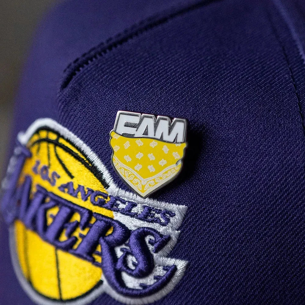 EXCLUSIVE FAM PAISLEY PIN YELLOW 4 EXCLUSIVE FAM PAISLEY PIN YELLOW - Image 2