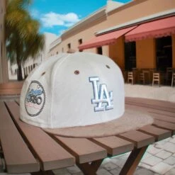 NEW ERA 59FIFTY MLB LOS ANGELES DODGERS ALL STAR GAME 1980 TWO TONE MICRO CORD / GREY UV FITTED CAP