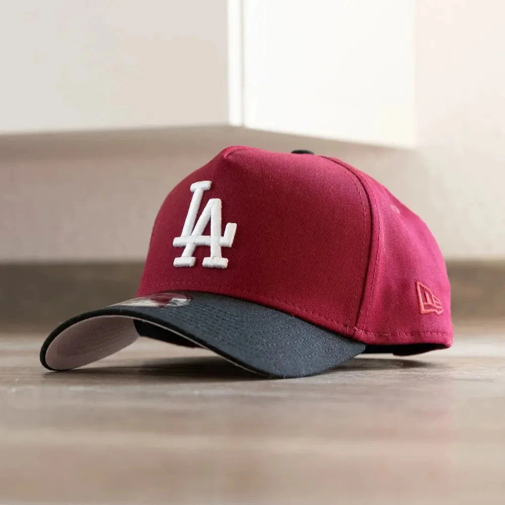 NEW ERA 9FORTY A-FRAME MLB LOS ANGELES DODGERS 100TH ANNIVERSARY TWO TONE / PINK UV SNAPBACK CAP 4 NEW ERA 9FORTY A-FRAME MLB LOS ANGELES DODGERS 100TH ANNIVERSARY TWO TONE / PINK UV SNAPBACK CAP - Image 2
