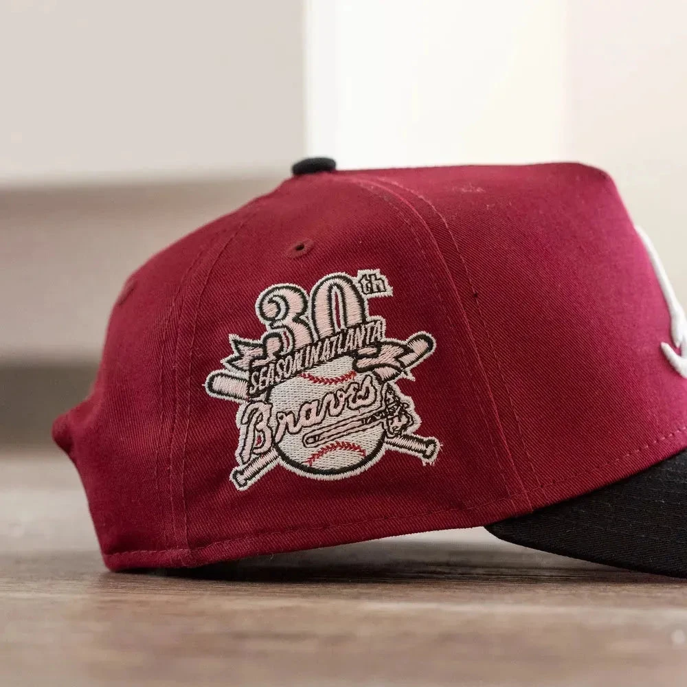 NEW ERA 9FORTY A-FRAME MLB ATLANTA BRAVES 30TH ANNIVERSARY TWO TONE / PINK UV SNAPBACK CAP 6 NEW ERA 9FORTY A-FRAME MLB ATLANTA BRAVES 30TH ANNIVERSARY TWO TONE / PINK UV SNAPBACK CAP - Image 4