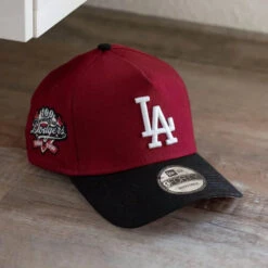 NEW ERA 9FORTY A-FRAME MLB LOS ANGELES DODGERS 100TH ANNIVERSARY TWO TONE / PINK UV SNAPBACK CAP 13 NEW ERA 9FORTY A-FRAME MLB LOS ANGELES DODGERS 100TH ANNIVERSARY TWO TONE / PINK UV SNAPBACK CAP -Headwear store P6211065