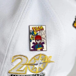 EXCLUSIVE FAM X TEAM ATTACK COVER WHITE PIN