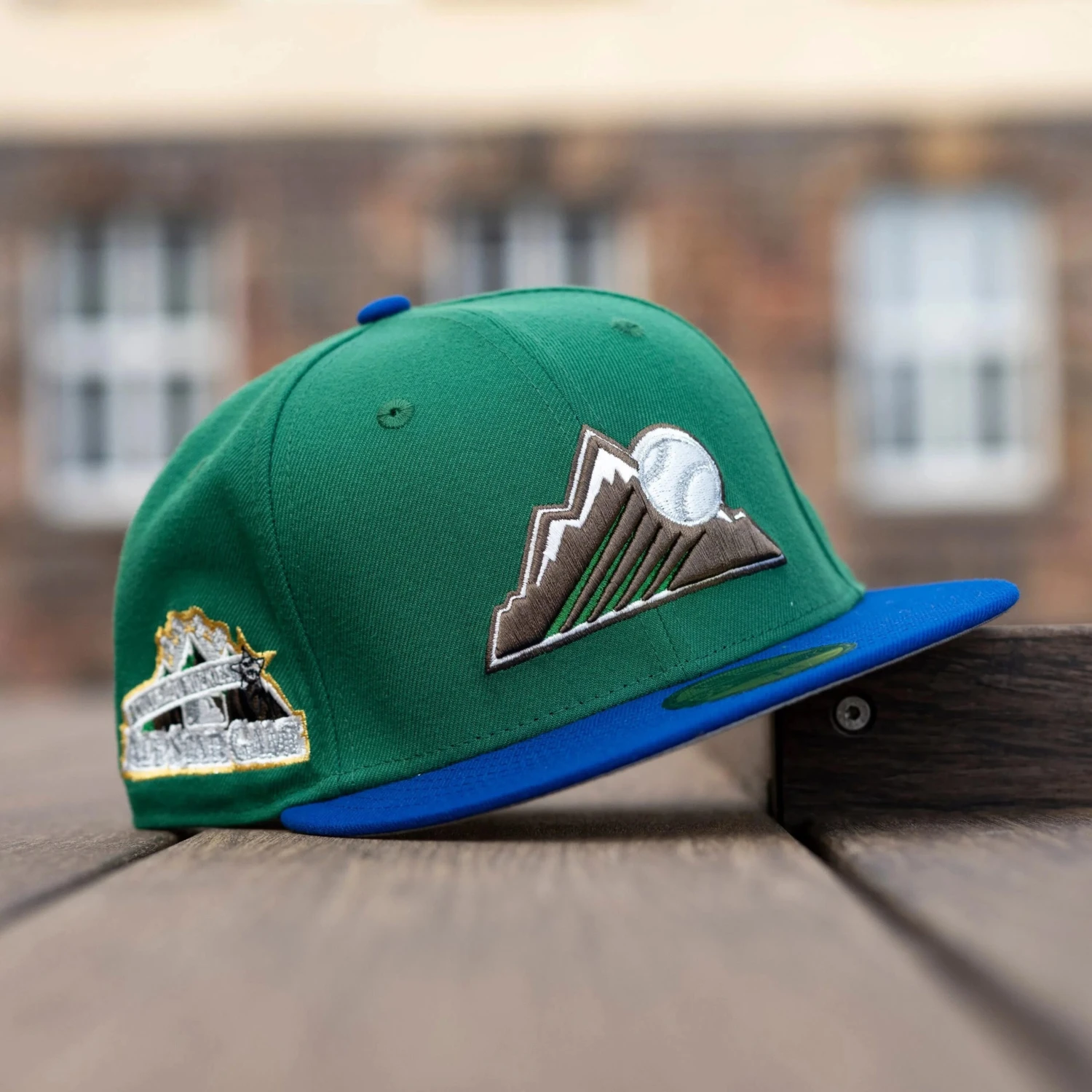 NEW ERA 59FIFTY MLB COLORADO ROCKIES ALL STAR GAME 1998 TWO TONE / GREY UV FITTED CAP 3 NEW ERA 59FIFTY MLB COLORADO ROCKIES ALL STAR GAME 1998 TWO TONE / GREY UV FITTED CAP