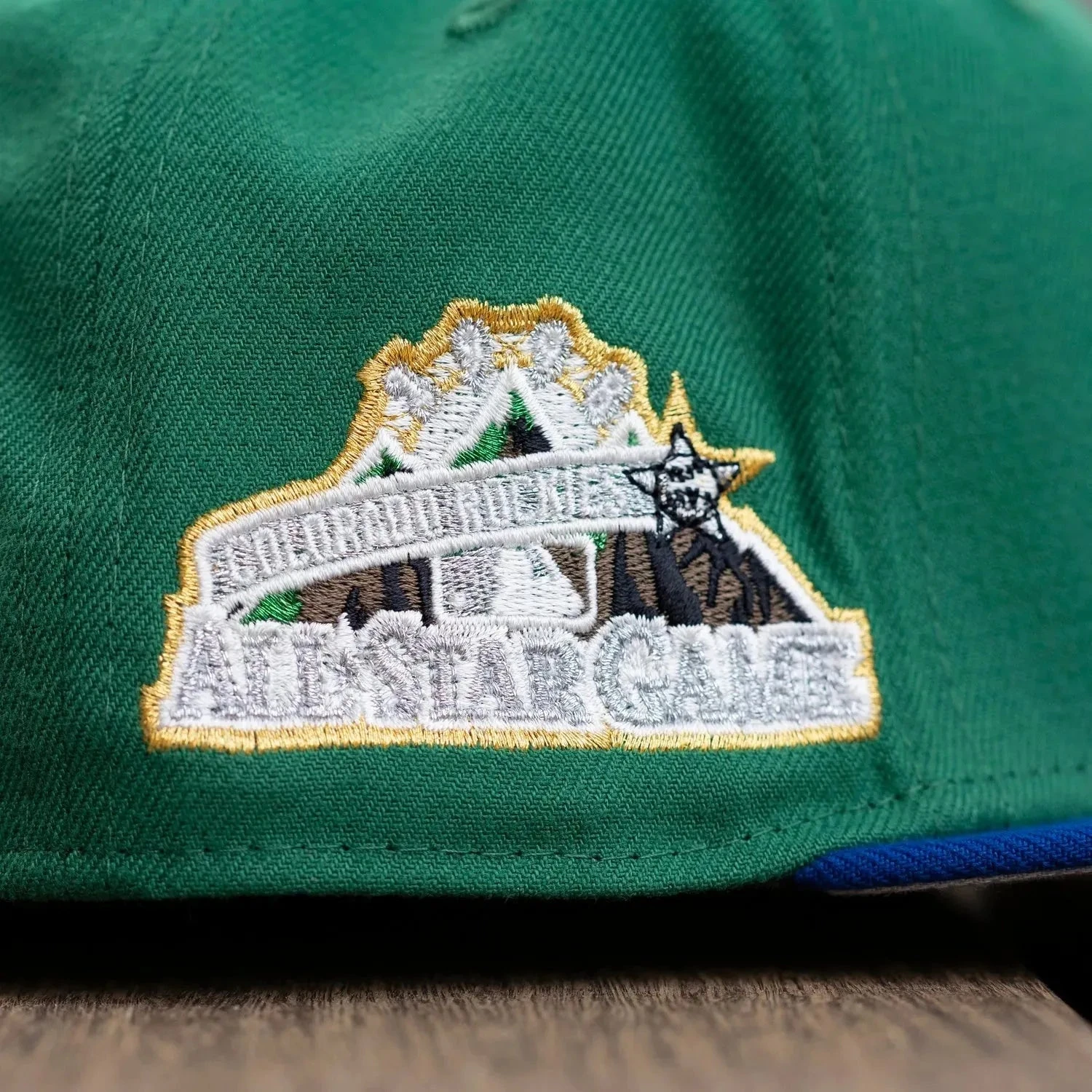 NEW ERA 59FIFTY MLB COLORADO ROCKIES ALL STAR GAME 1998 TWO TONE / GREY UV FITTED CAP 6 NEW ERA 59FIFTY MLB COLORADO ROCKIES ALL STAR GAME 1998 TWO TONE / GREY UV FITTED CAP - Image 4