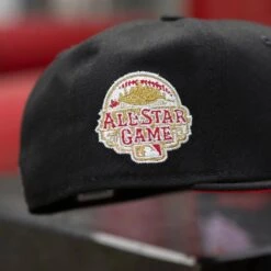 NEW ERA 59FIFTY MLB NEW YORK METS ALL STAR GAME 2013 BLACK / SCARLET RED UV FITTED CAP 13 NEW ERA 59FIFTY MLB NEW YORK METS ALL STAR GAME 2013 BLACK / SCARLET RED UV FITTED CAP -Headwear store P7213120