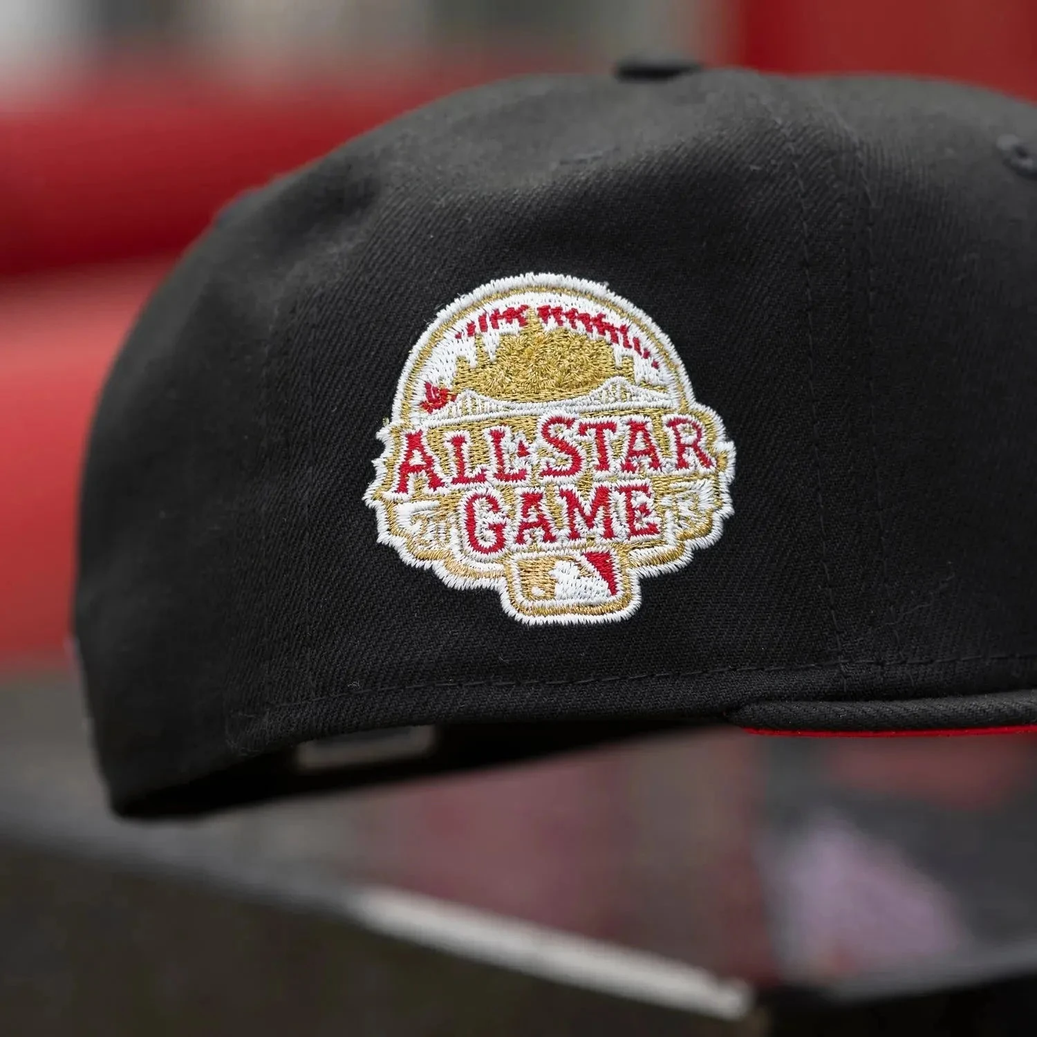 NEW ERA 59FIFTY MLB NEW YORK METS ALL STAR GAME 2013 BLACK / SCARLET RED UV FITTED CAP 8 NEW ERA 59FIFTY MLB NEW YORK METS ALL STAR GAME 2013 BLACK / SCARLET RED UV FITTED CAP - Image 6