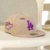 NEW ERA 59FIFTY MLB LOS ANGELES DODGERS WORLD SERIES 1988 CAMEL / SPARKLING GRAPE UV FITTED CAP -Headwear store P8220037