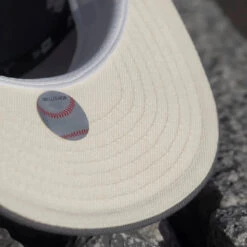 NEW ERA 59FIFTY MLB LOS ANGELES DODGERS WORLD SERIES 1988 GREY / CHROME WHITE UV FITTED CAP -Headwear store P8294794