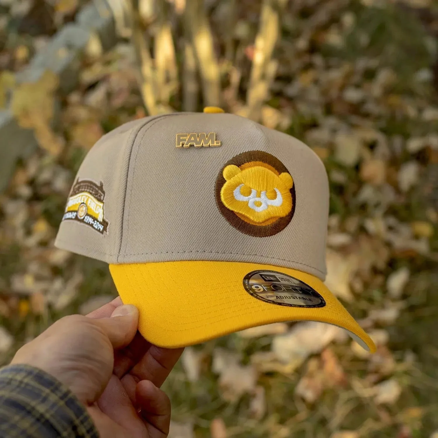 NEW ERA 9FORTY CHICAGO CUBS WRIGLEY FIELD TWO TONE / GREY UV TRUCKER 4 NEW ERA 9FORTY CHICAGO CUBS WRIGLEY FIELD TWO TONE / GREY UV TRUCKER - Image 2