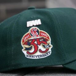 NEW ERA 9FORTY A-FRAME MLB ANAHEIM ANGELS 35TH ANNIVERSARY DARK GREEN / PINK UV SNAPBACK CAP 12 NEW ERA 9FORTY A-FRAME MLB ANAHEIM ANGELS 35TH ANNIVERSARY DARK GREEN / PINK UV SNAPBACK CAP -Headwear store PB020875