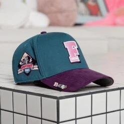 FAM.CAP SNAPBACK "F" CAP 4TH ANNIVERSARY TWO TONE / GREY UV